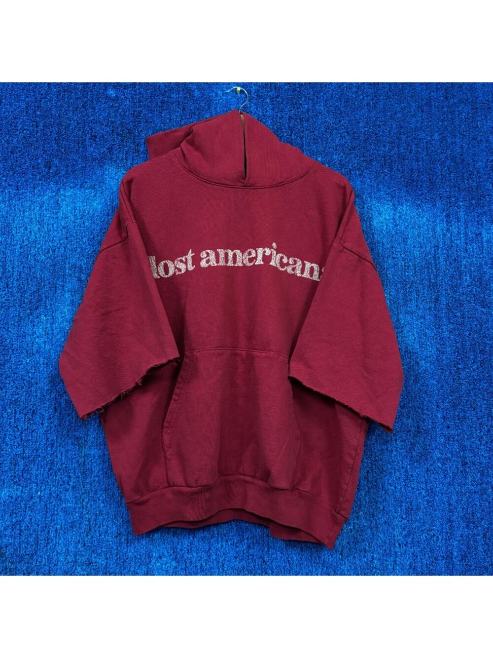 Machine Gun Kelly Lost Americana Rock Red Hoodie Size Extra Large